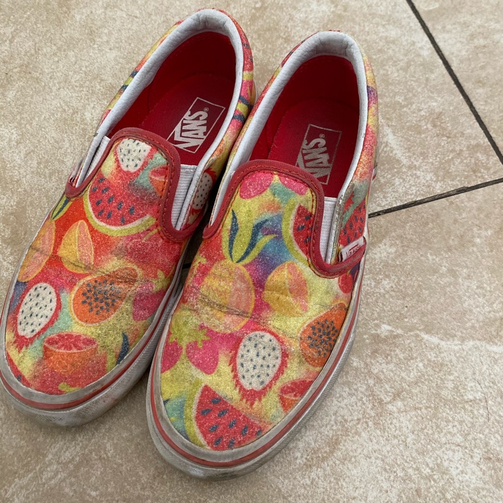 Vans Fruit slip ons